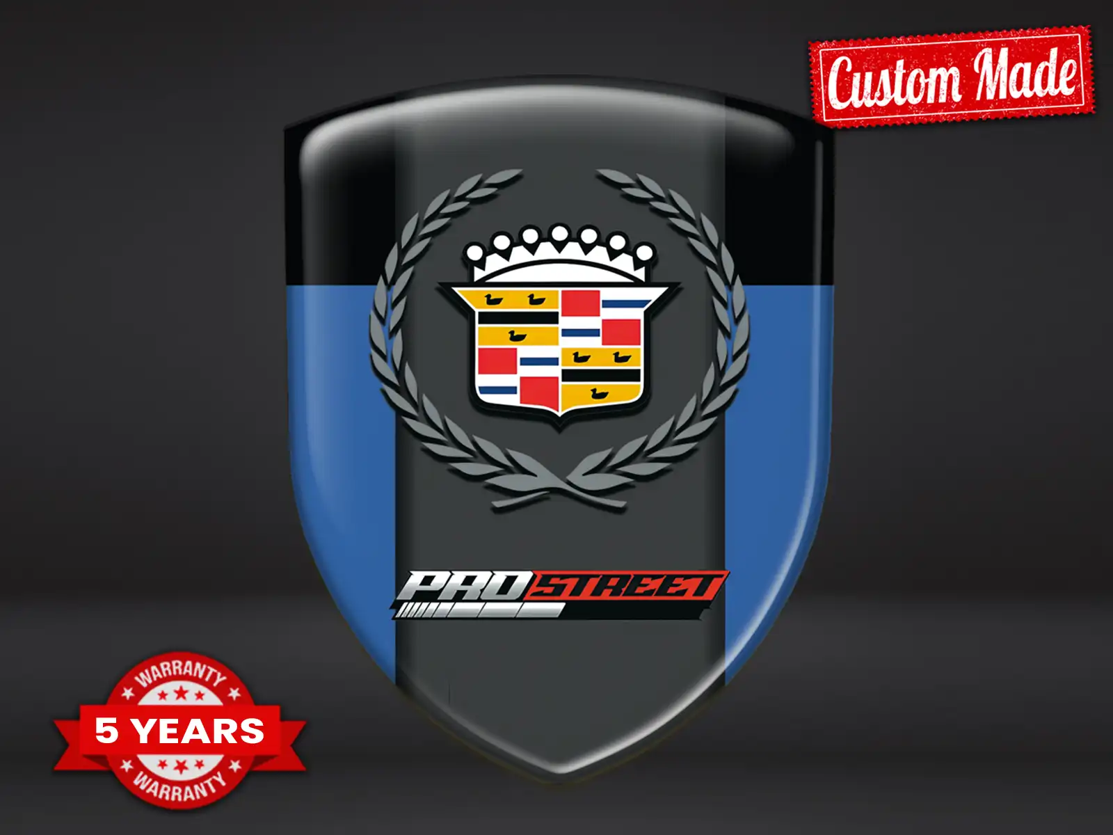 Cadillac Stickers Dôme Perso Édition Limitée Drift Luxe
